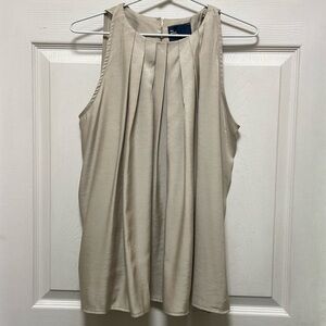 CAPOSHIE |The Global Market|Guangzhou Limited Edition|Pleated|Sleeveless Blouse